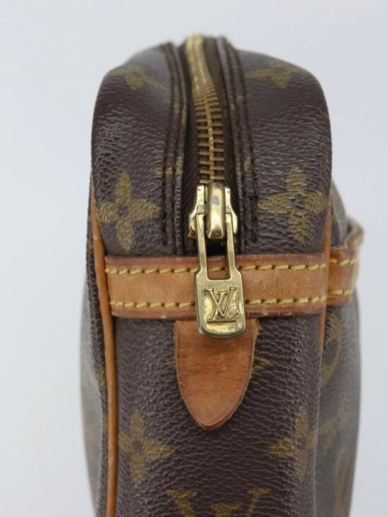 LOUIS VUITTON Monogram Compiegne 23 Clutch Bag M51847 LV Auth - Picture 8 of 16